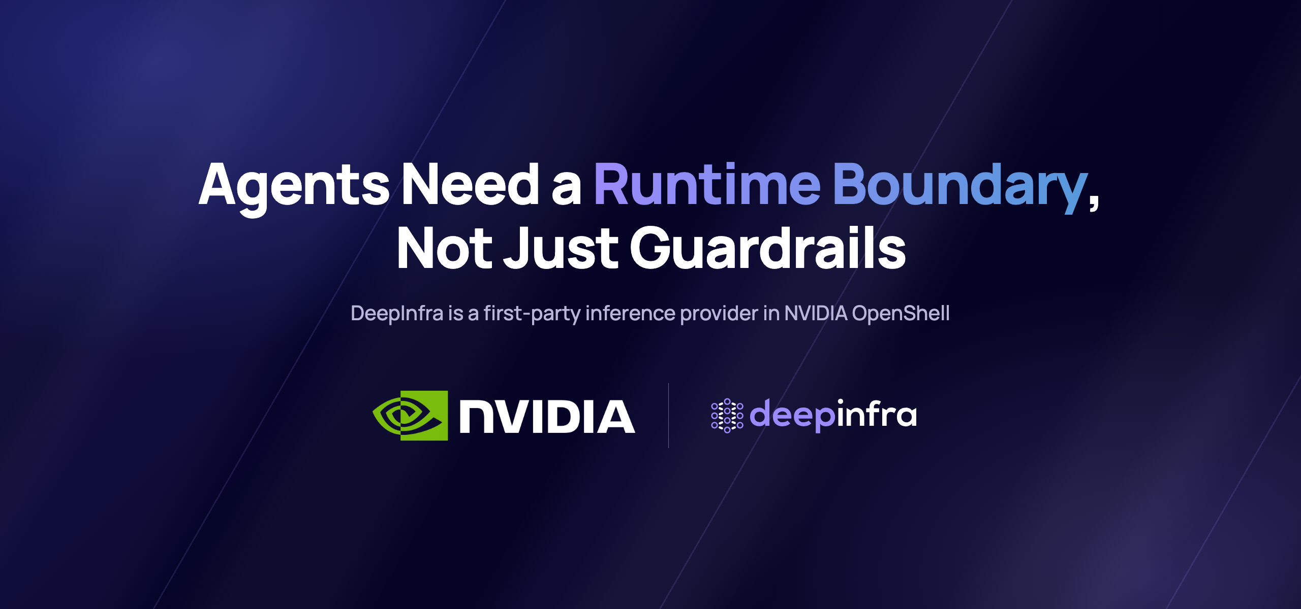 Agents Need a Runtime Boundary, Not Just Guardrails