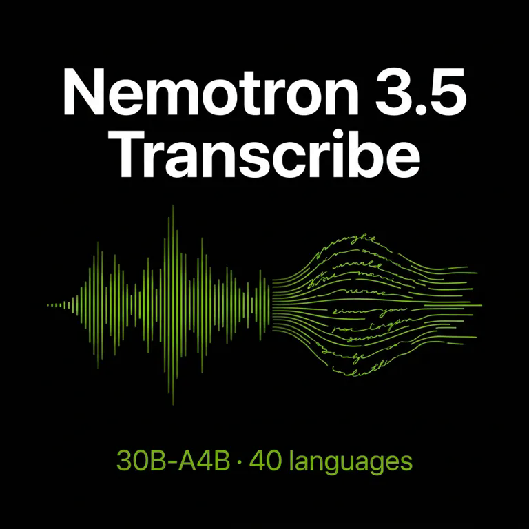 From Recordings to Records: NVIDIA Nemotron 3.5 Transcribe on DeepInfra